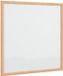 vidaXL Magnetisch whiteboard met massief grenenhouten frame, 40 x 40 cm