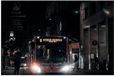 Merkloos / Sans marque Poster - Italian Village Bus - 60x40cm - Matte Finish