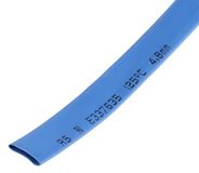 RS PRO Warmtekrimpslang, polyolefine blauw, Ø 4,8 mm krimpverhouding 2:1, lengte 9 m, verpakking van 9 meter