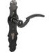 Lienbacher Poignée de porte BERN en fer forgé Ö-Norm 88 mm, PZ - Cylindre profilé