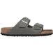 Birkenstock Sandales Arizona Cuir huilé - Fer