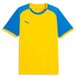 PUMA Maillot Teamliga26 Matchday - Faster Yellow/electro Royal/electro Royal Enfant, taille 164 cm