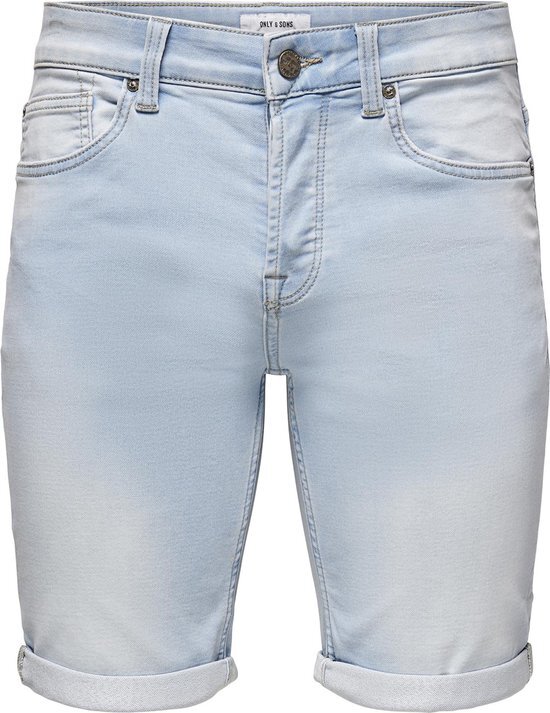 ONLY &amp; SONS ONSPLY LB JOG 8587 PIM DNM SHORTS NOOS Heren Broek - Maat XL