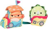 Squishmallows Micromallows Ticket to Ride Pluche Knuffel (4 delig) 6 cm