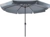 Madison Parasol Rhodos - Rond - 350 cm - Grijs