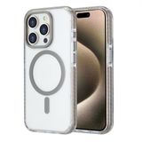 imoshion Combat MagSafe Backcover voor de Apple iPhone 15 Pro - Grijs
