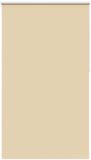 vidaXL Rolgordijn verduisterend 125x230 cm stofbreedte 121,6 cm beige