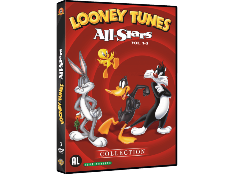 Animation Looney Toons All-Stars: Vol. 1-3 - DVD dvd