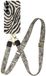 AVY Samsung Galaxy S25 MagSafe Hoesje met Koord 130CM Serengeti Zebra