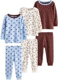 Next - Meisjes - Set van 3 behaaglijke pyjama's - Blauw/Bruin