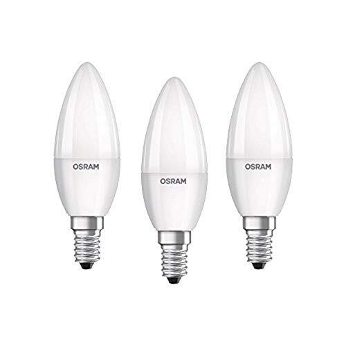 OSRAM Lamps OSRAM LED lamp | Lampvoet: E14 | Koel wit | 4000 K | 5,50 W | mat | LED BASE CLASSIC B [Energie-efficiëntieklasse A+]