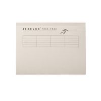 Jalema Secolor Tree Free inlegmap A4 landscape grijs (10 stuks)