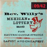 Rwn0942 Rev. Willy's Lottery/DUNLOP/ELECTRIC STRINGS/MEDIUM LIGHT !9-11-16-24-32-42