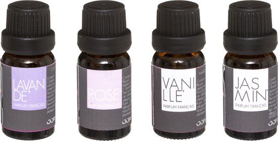 Atmosphera Geurolie - 10ML - Set van 4 - Rood