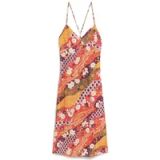 Superdry Halflange jurk met print voor dames om aan te trekken
