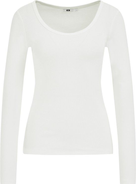WE Fashion Dames T-shirt Off-white