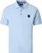 CASAMODA Polo Jersey Tipping Lichtblauw - Maat XXL - Heren