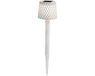 Nouveau Jardin Gretita Lampe solaire de sol, set de 4 blanc