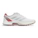 adidas Adizero ZG chaussures de golf, blanc/argent/rouge