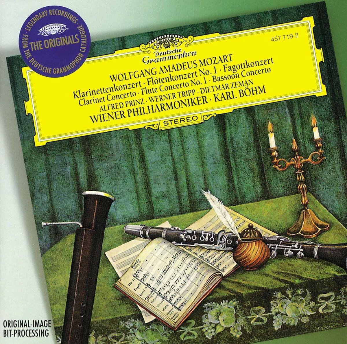 Universal Music Wolfgang Amadeus Mozart: Concerto per Fagotto K191 - Concerto per Clarinetto K622 - Concerto per Flauto K313