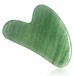 Gua Sha Outil de Massage en Jade Naturelle pour Visage et Corps