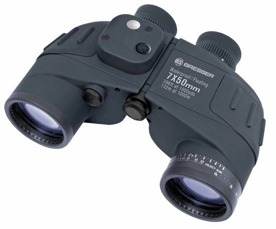 Bresser Nautic 7x50 WD/KMP Waterproof Binoculars with Compass