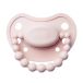 Luu Kids, Anatomische fopspeen voor baby's van 3-6 maanden, BPA-vrij | positioneringsvorm, medische siliconen, bevordert de neusademhaling, gezonde mondontwikkeling, Velvet Blush