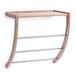 Zeller 13595 handdoekrek 38 x 24 x 40 cm, bamboe/chroom