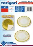 FATIGATI SRL L.Snoepdienblad + centrum rond 2 stuks 28 cm, zoals afgebeeld