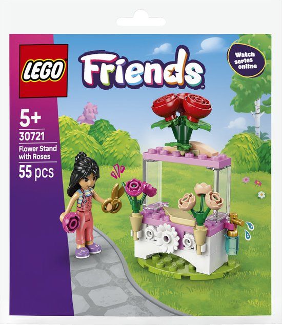 LEGO Friends - Bloemenkraam met Rozen (polybag) - 30721