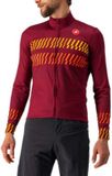 Castelli Unlimited Thermal Lange Mouwen Fietsshirt Rood XL Man