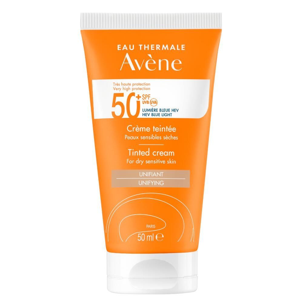 Avène Zon Getinte Crème Spf50+ 50 ml