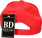 Bellatio Decorations 2x stuks pietjes verkleed pet rood voor kinderen - petten / baseball cap - Sinterklaas