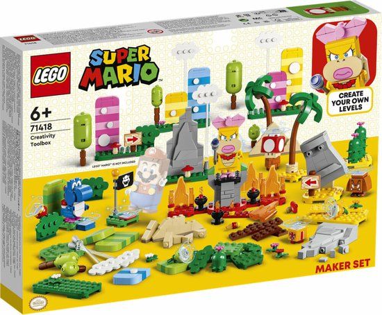 LEGO Super Mario Makerset: Creatieve gereedschapskist - 71418