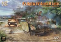 Border Model Modelbouwpakket Militaire voertuigen - BT050 Panzerkampfwagen IV - Pz.Kpfw.IV Ausf.H Laat - Tank Plastic - 1:35 - Modelbouw