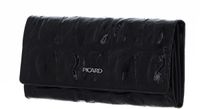 PICARD Leren portemonnee Key Largo 1 Long Wallet Black zwart