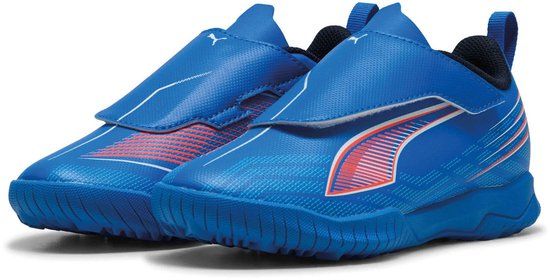 Puma Ultra 6 Play V TT Voetbalschoenen Junior Blauw/Oranje