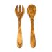 Heirol Serviettes à salade Bois d'olivier 2 pièces 30 cm
