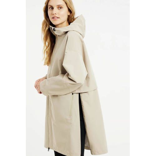 Protest jas van gerecycled polyester beige