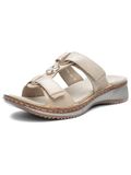 Ara - 1229003 HAWAII 2.0 - Dames slippers - Wit/beige - Maat 42