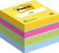 Post-it Notes - 51x51mm Carré Notes autocollantes - Couleurs assorties - 400 Feuilles