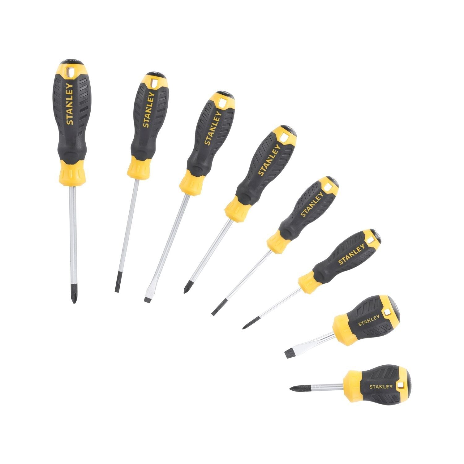 Stanley STHT16167-0 Cushiongrip Schroevendraaierset - 8-delig