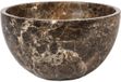 Saniclass Noche Waskom - 21x21x12cm - rond - natuursteen - Dark Emperador