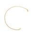 Sold Gold Solid Gold Basis Ketting Lune 42 cm
