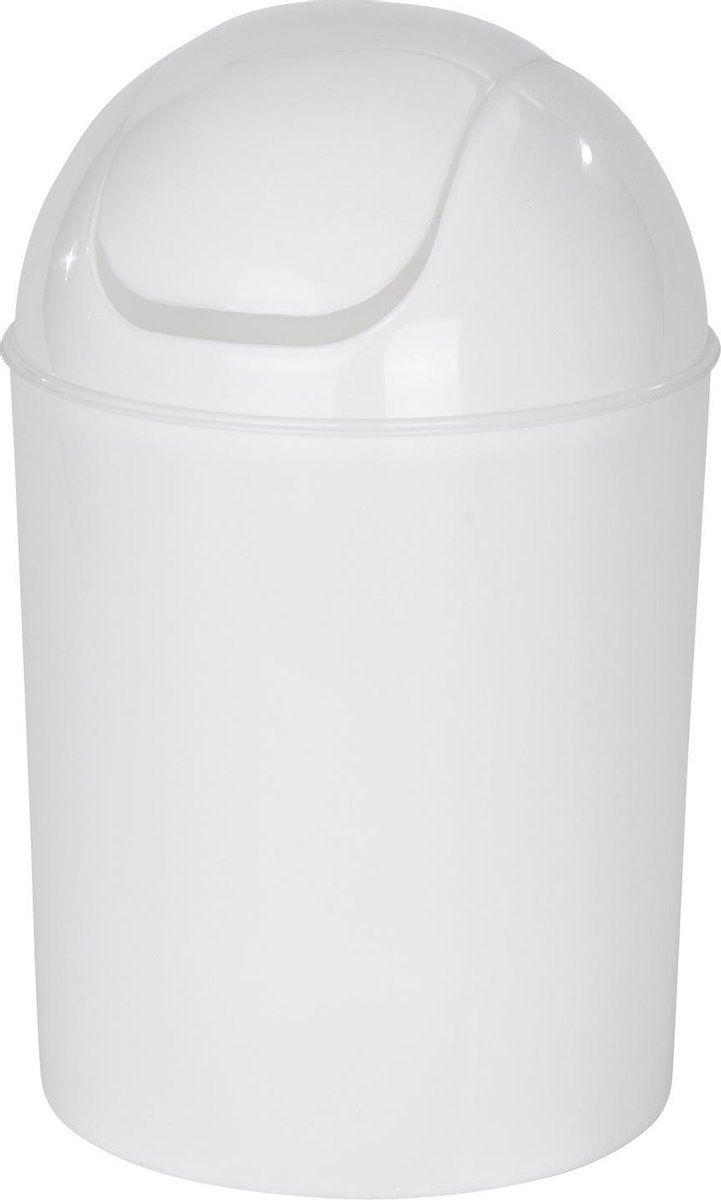 WENKO afvalemmer Economic - 20 x 30 cm - wit