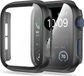 Tech-Protect Defense360 hoesje met gehard glas, compatibel met Apple Watch 5 (44 mm), noir