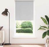 Maison Exclusive - Store occultant, gris clair, 115x210 cm