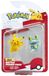Squishmallows Pokemon Battle Figure Pikachu Froakie - Actiefiguren - 7.5cm groot