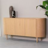 LABEL51 Oliva Dressoir - Naturel - Eiken - 180 cm