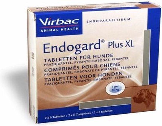 Virbac Endogard Plus XL - 6 tabletten